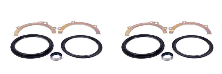 Komplet uszczelniaczy kuli zwrotnicy Nissan Patrol Y61  przednia oś (lewa + prawa strona)