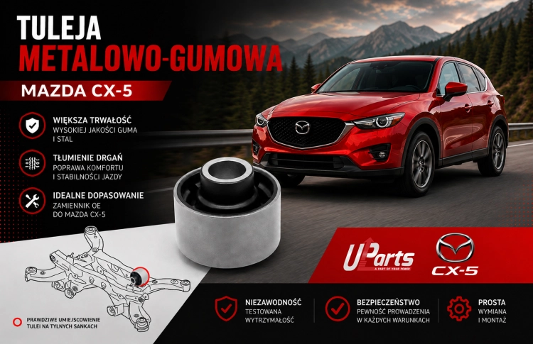 Tuleja mocowania dyfra przekładni głównej Mazda CX-5 KB8B-28-80XA .jpg