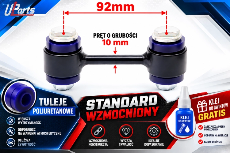 SUZUKI JIMNY ŁĄCZNIK STABILIZATORA PRZÓD 2 SZT WZMOCNIONY 92MM POLIBUSZE.png