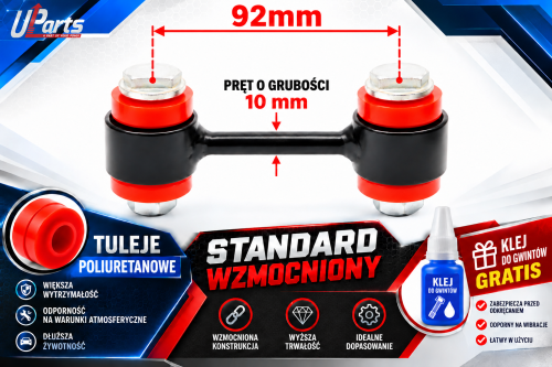 SUZUKI JIMNY ŁĄCZNIK STABILIZATORA PRZÓD 2 SZT WZMOCNIONY 92MM POLIBUSZE.png